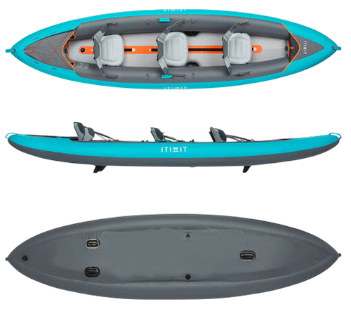 Надувной каяк Itiwit X100+